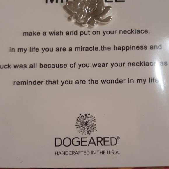 New Dogeared Necklace Miracle. The Monkey. - Picture 2 of 4